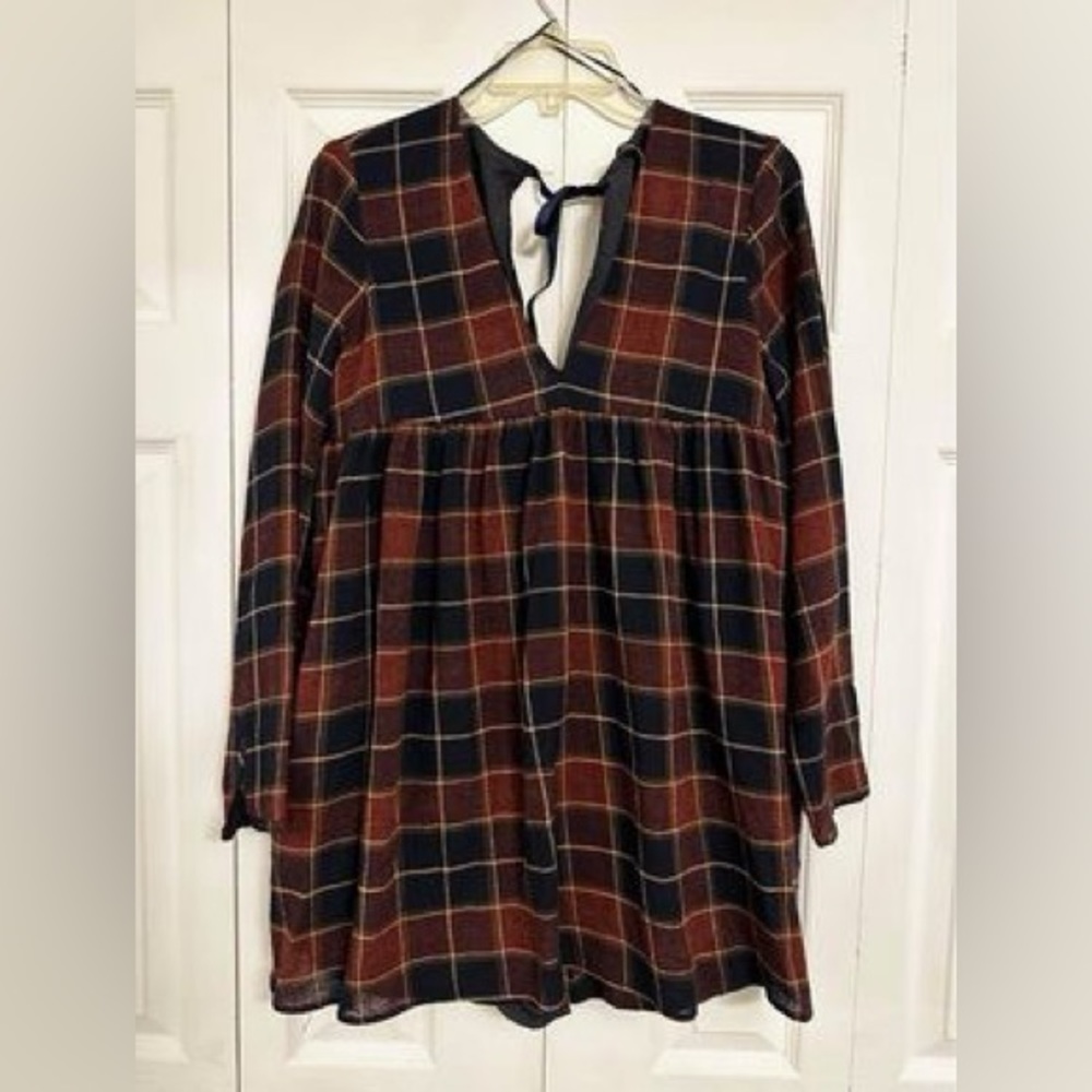 Zara flannel romper